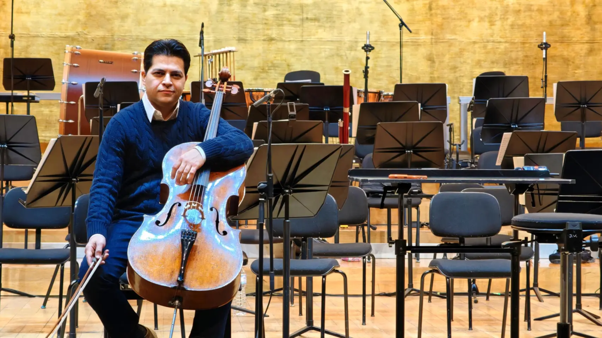 Violonchelista venezolano Gregorio Nieto logra histórica grabación con la London Symphony Orchestra
